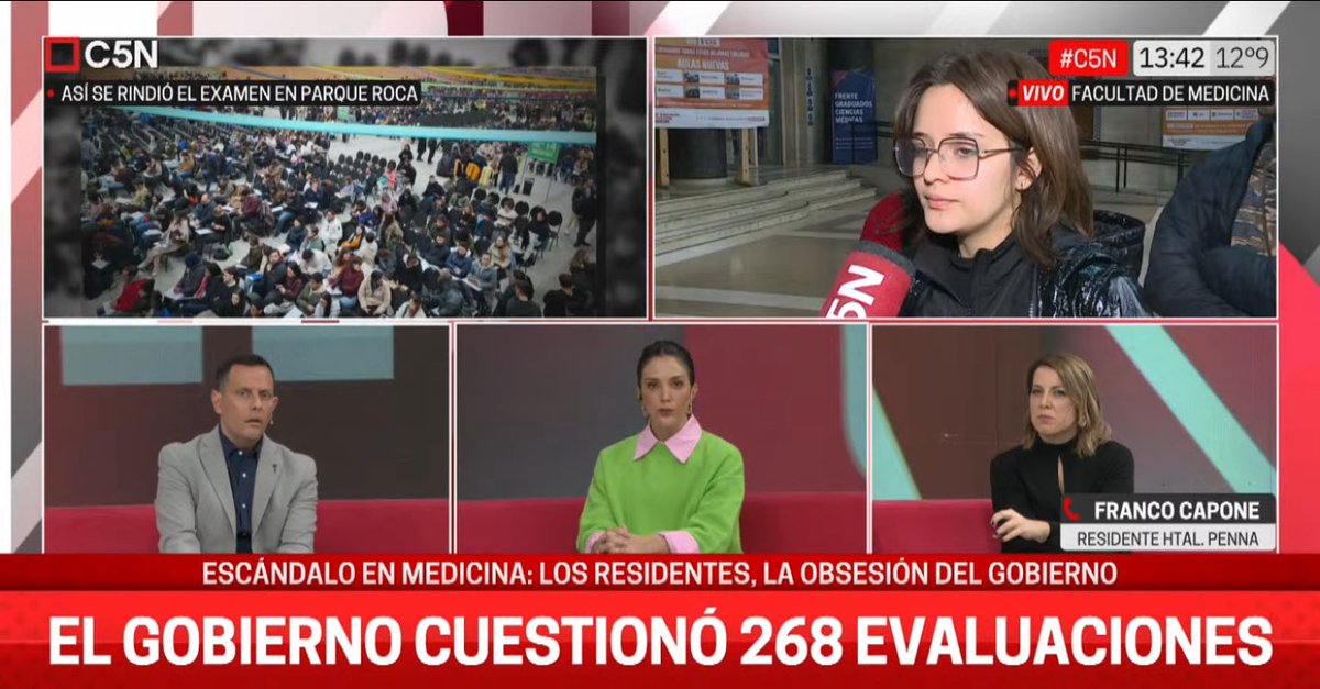 LA TARDE | 📺
#DeUna <a href="/c5n/">C5N</a> 2.0
#NuestraTarde <a href="/todonoticias/">TN - Todo Noticias</a> 1.8
#ArrancaLaTarde <a href="/A24COM/">A24.com</a> 1.4
#SiempreNoticias <a href="/CronicaTV/">Crónica</a> 1.0
#26News <a href="/canal26noticias/">CANAL 26</a> 0.9
#MasData <a href="/lanacionmas/">La Nación Más</a> 0.8