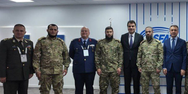 Defense Ministry Delegation Tours ASFAT Pavilion at IDEF 2025 Defense Industry Exhibition in #Turkey 

sana.sy/en/?p=365938