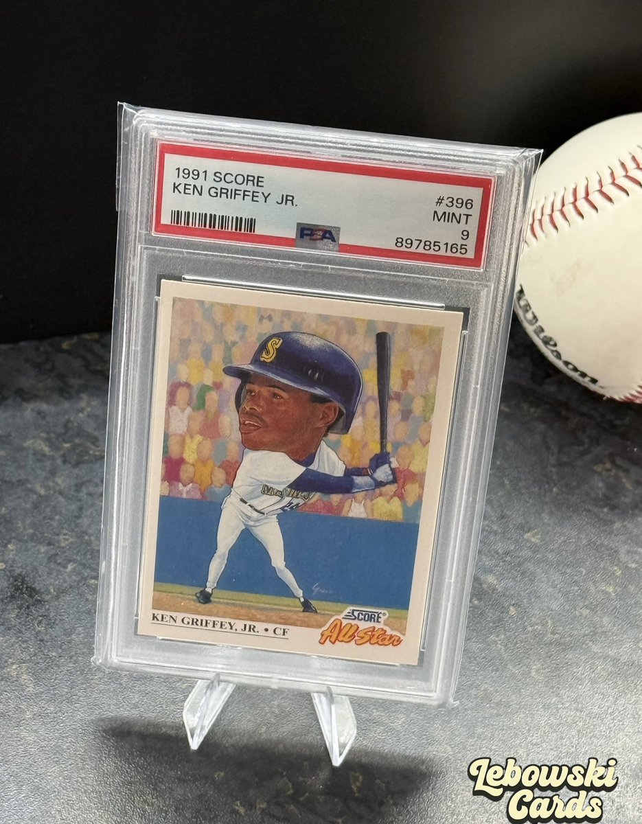 Lebowski_84's tweet image. 1 of my favourites glad I have this in the collection 💥
Ken Griffey Jr 1991 Score
#kengriffeyjr #score #baseballcards