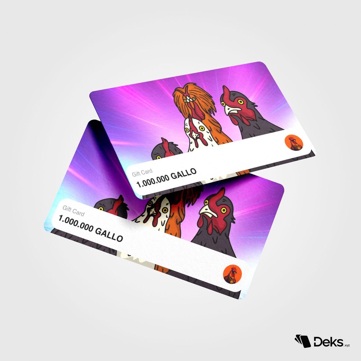 New Listing Alert / Giveaway! <a href="/GalloCoinSolana/">$GALLO</a> is now gift-able / tradable on #DEKS. 

Send $GALLO to any email address and create a new holder in two clicks. 

Try it now at: deks.xyz/app/tokens/GAL…

We're giving away $50 worth of $GALLO gift cards!

$25 going to people who:
1.