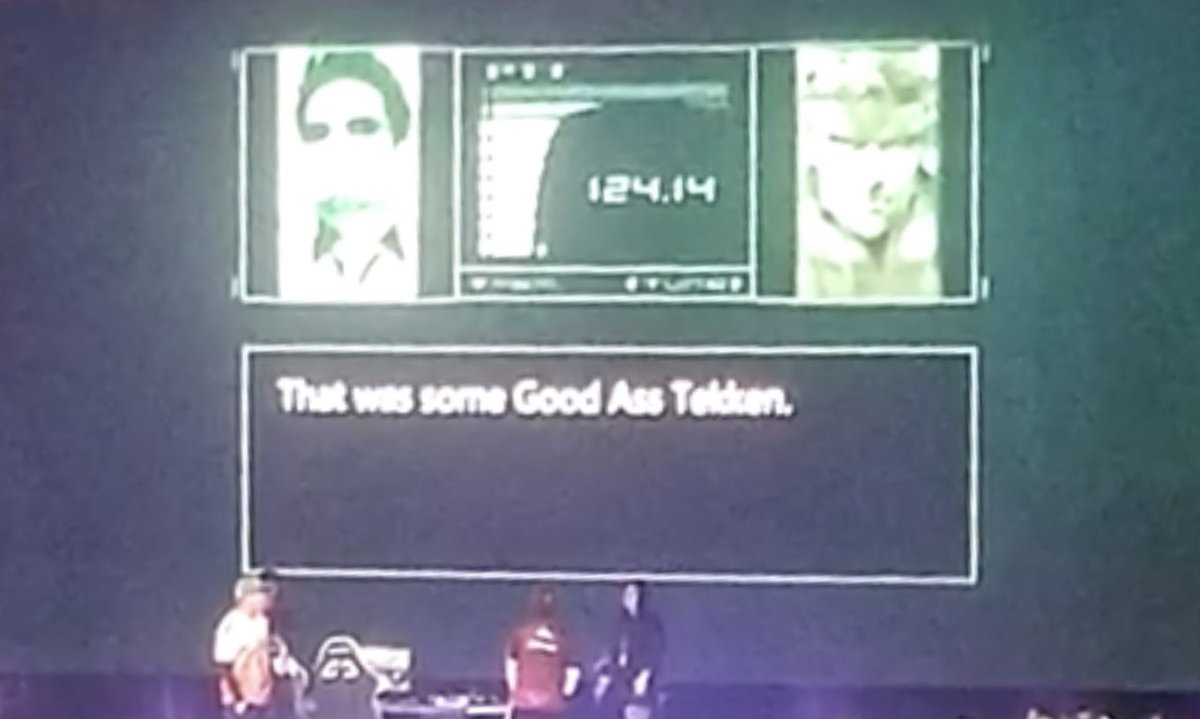 VolSkimmer's tweet image. That time when EVO teased Snake for Tekken, but later apologized saying it was a prank 😭