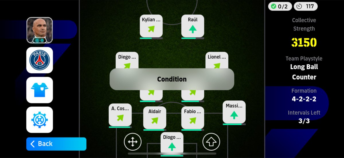 WaveTech_X's tweet image. Alot of you ignore this Arrow when playing online matches and that is why you face difficulties.. sometimes it’s not bad network it’s just ur players having a bad condition for that match