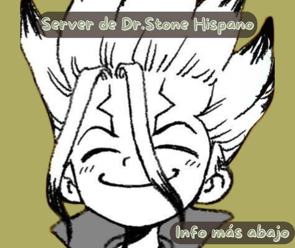 YuniArte_'s tweet image. 🧪✨ ¿Eres fan de Dr. Stone y hablas español? ¡Entonces este mensaje es para ti! ✨🧪
Si alguna vez soñaste con reconstruir el mundo junto a Senku, debatir teorías, compartir memes o simplemente charlar sobre tus ships, escenas favoritas y fanfics... tenemos un lugar para ti.
