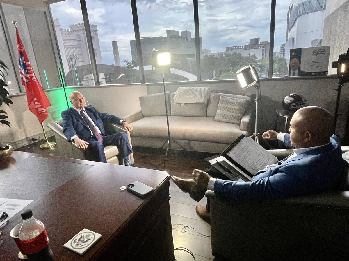 WAFB's tweet image. WATCH: EBR Mayor-President Sid Edwards sits down with Greg Meriwether to discuss his first 6 months in office tinyurl.com/yckxevu6?utm_s…