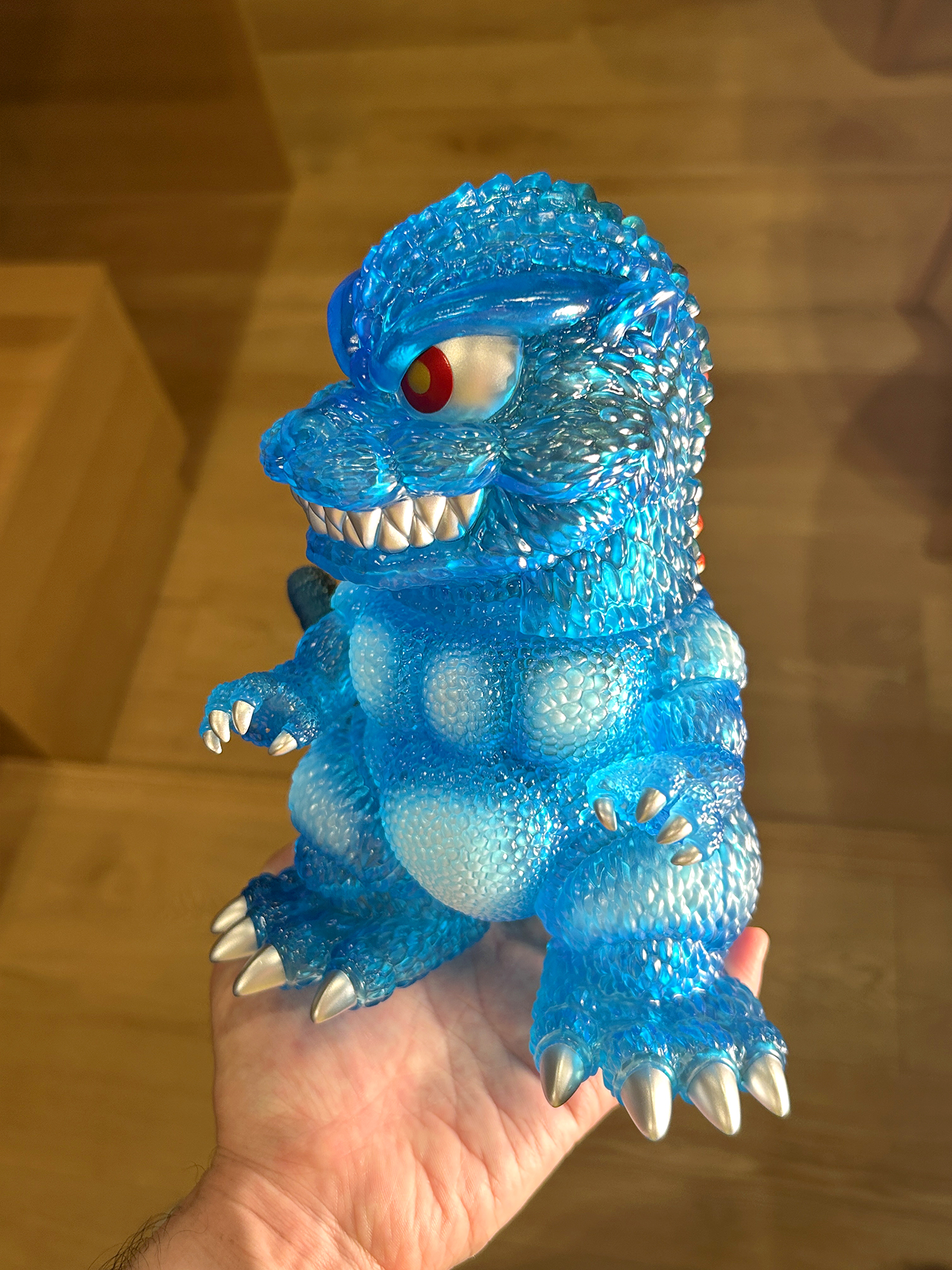 【新品】バーニングキングダム Newborn ゴジラ GODZILLA ホビラン なんとバーニングキングダムが「ゴジラ」ソフビに挑む！ | sofvi