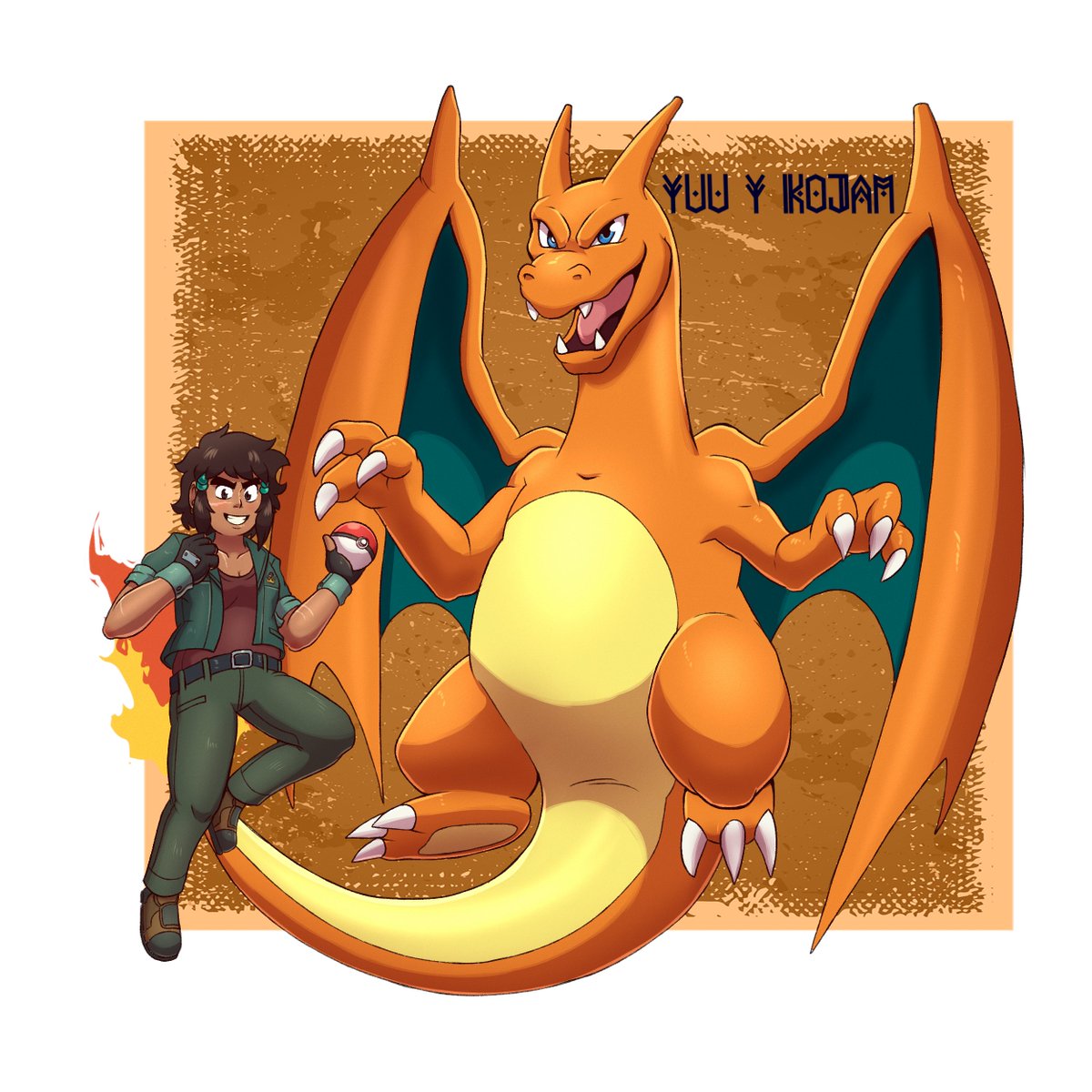 DoragonRayen's tweet image. Would you like commissions like this? Trainer + Pokémon 

#Commission #Pokemon #pokemonfanart