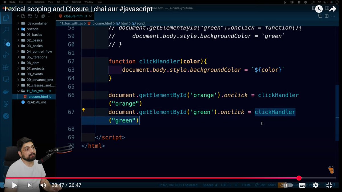 AquibShaik94912's tweet image. Day 19-20 of #21DaysOfCode
Completed JavaScript series by Chai Aur Code, learned about closures today.
Starting React journey tomorrow.
In Java, learned about 2D ArrayList and methods: Math.min(), Math.max(), Collections.min(), Collections.addAll().
#100DaysOfCode #Java