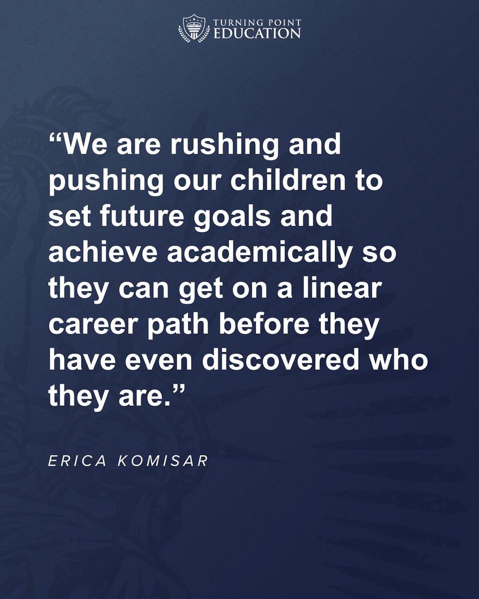 tpusaacademy's tweet image. Education should be about forming character, faith, and purpose—not just chasing grades and job titles.