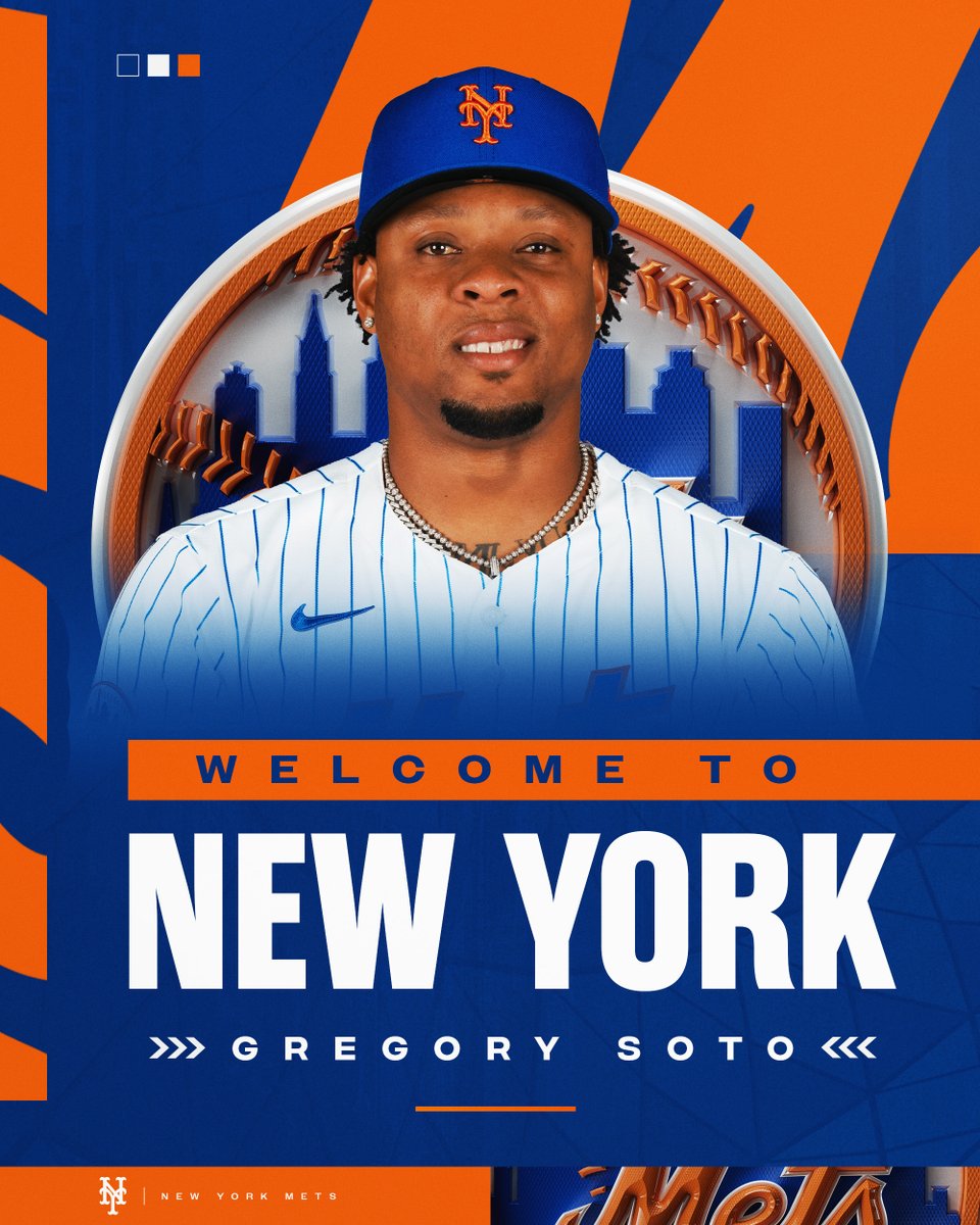 We have acquired LHP Gregory Soto from Baltimore in exchange for RHP Wellington Aracena and RHP Cam Foster.

Welcome to New York, Gregory!