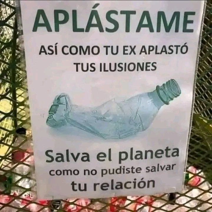 fuumando's tweet image. Ahora las advertencias que ponen para cuidar el planeta las hacen muy personales