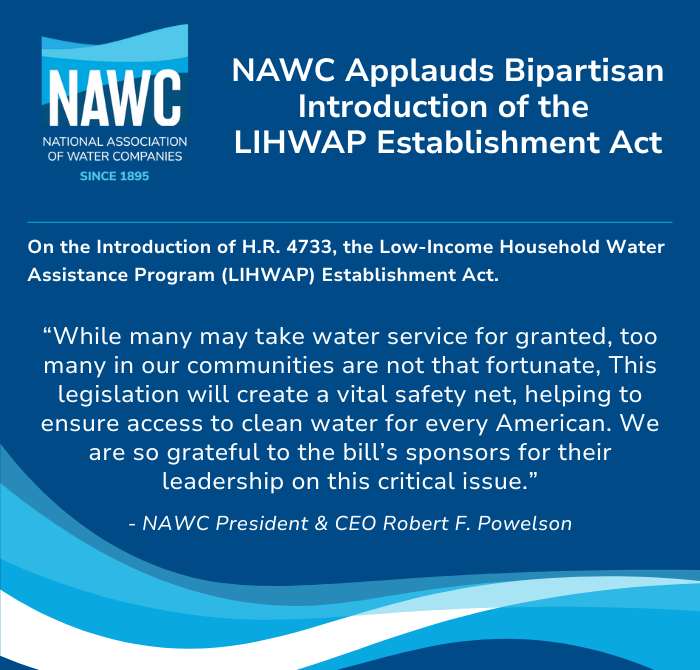 NAWCH2O's tweet image. Check out our full statement of support for the LIHWAP Establishment Act. Thanks to @RepEricSorensen, @RepBresnahan, @RepKimSchrier, @RepMikeLawler, @RepRobinKelly, @RepBrianFitz & @sharicedavids for their leadership. nawc.org/news/nawc-appl…