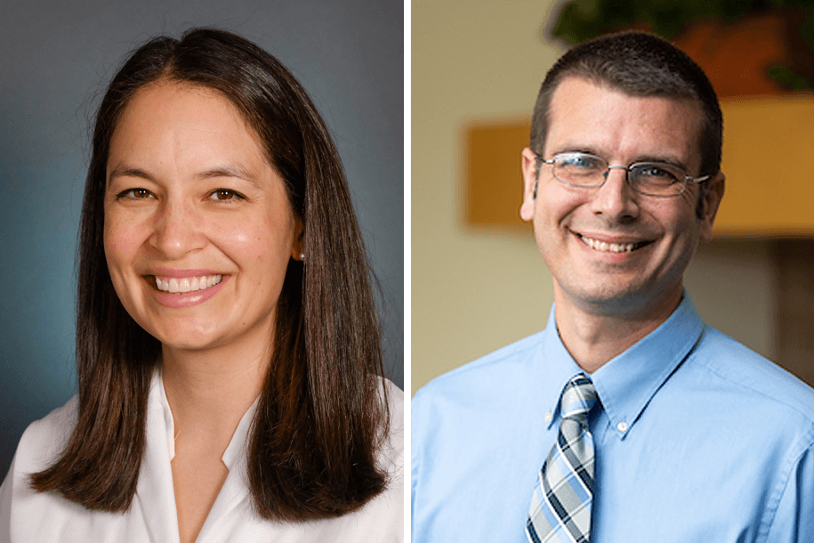 UVMLarnerMed's tweet image. New study funded by a @UVMcancercenter pilot award: Larner assoc. professors, dermatologist Melanie Bui, M.D., Ph.D., and Steven Roberts, Ph.D., will study why VT has one of the highest national incidence rates of melanoma. go.uvm.edu/skin @UVMResearch #cancerresearch