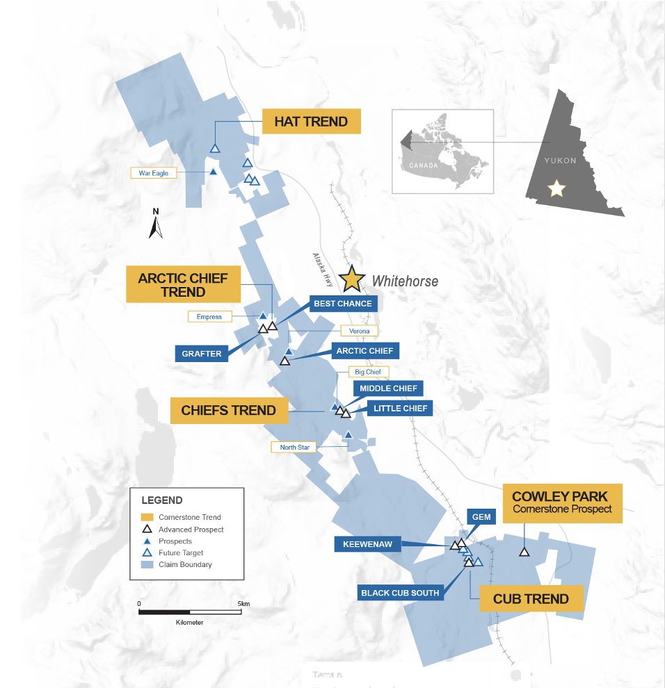 Gladiator Metals (@gladiatormetals) on Twitter photo ✅ <a href="/GladiatorMetals/">Gladiator Metals</a>' ongoing drilling at the high-grade Cowley Park Prospect is part of a planned 29,000m drill program targeting high-grade #copper skarns throughout #Gladiator's 35 km long Whitehorse Copper Project, to be completed before the end of Q4 2025. #Drilling is ✅ <a href="/GladiatorMetals/">Gladiator Metals</a>' ongoing drilling at the high-grade Cowley Park Prospect is part of a planned 29,000m drill program targeting high-grade #copper skarns throughout #Gladiator's 35 km long Whitehorse Copper Project, to be completed before the end of Q4 2025. #Drilling is