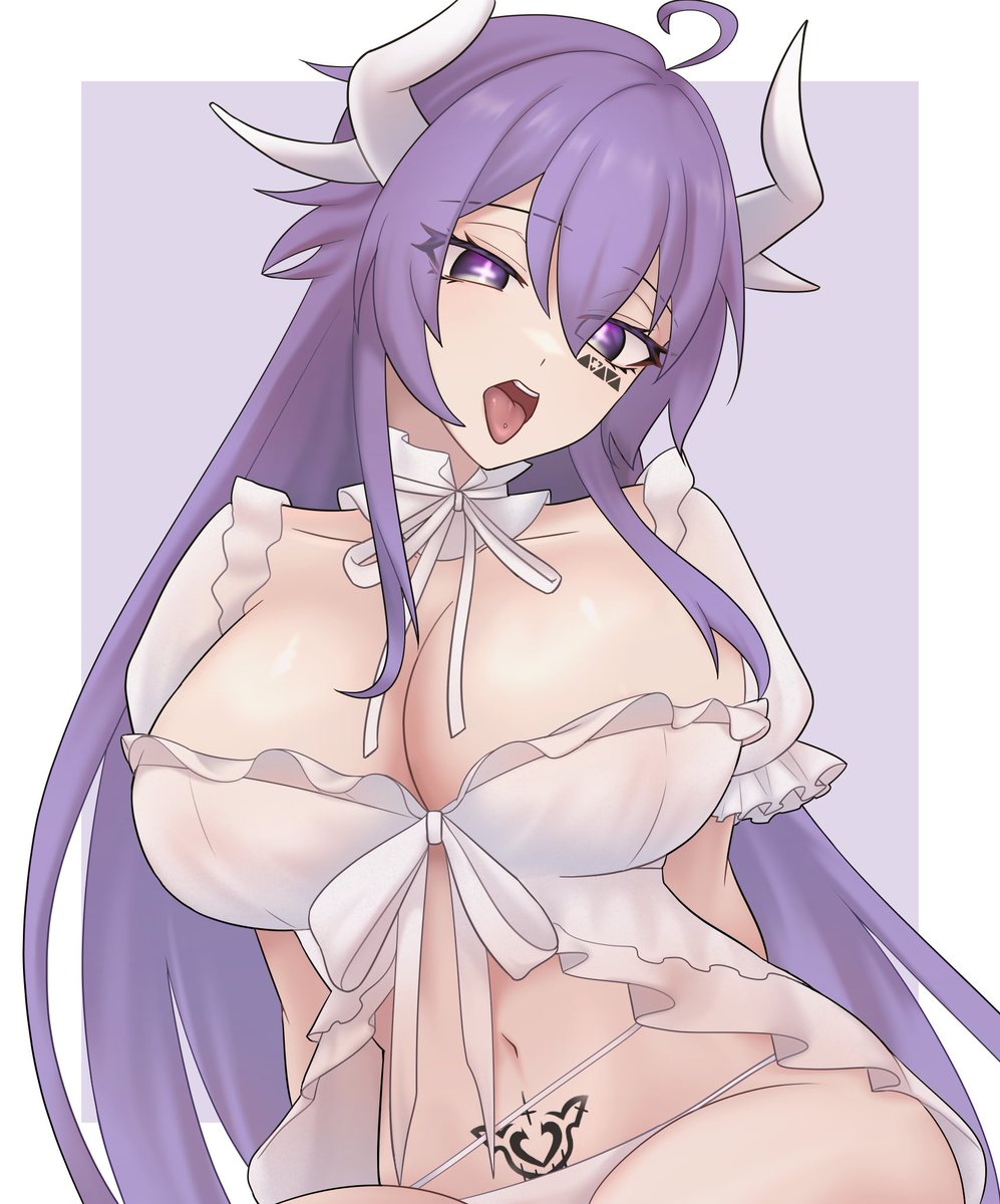 🐙 Solo Raid time — taking on the Holographic Kraken and serving it abyssal justice 💥
Easy Frame 3, no sweat~

Art by <a href="/OuOex/">OuO</a> 💜
(NSFW version below… after stream🫦)

#NIKKE #CelesteAI #VTuberEN #KusanagiAbyss