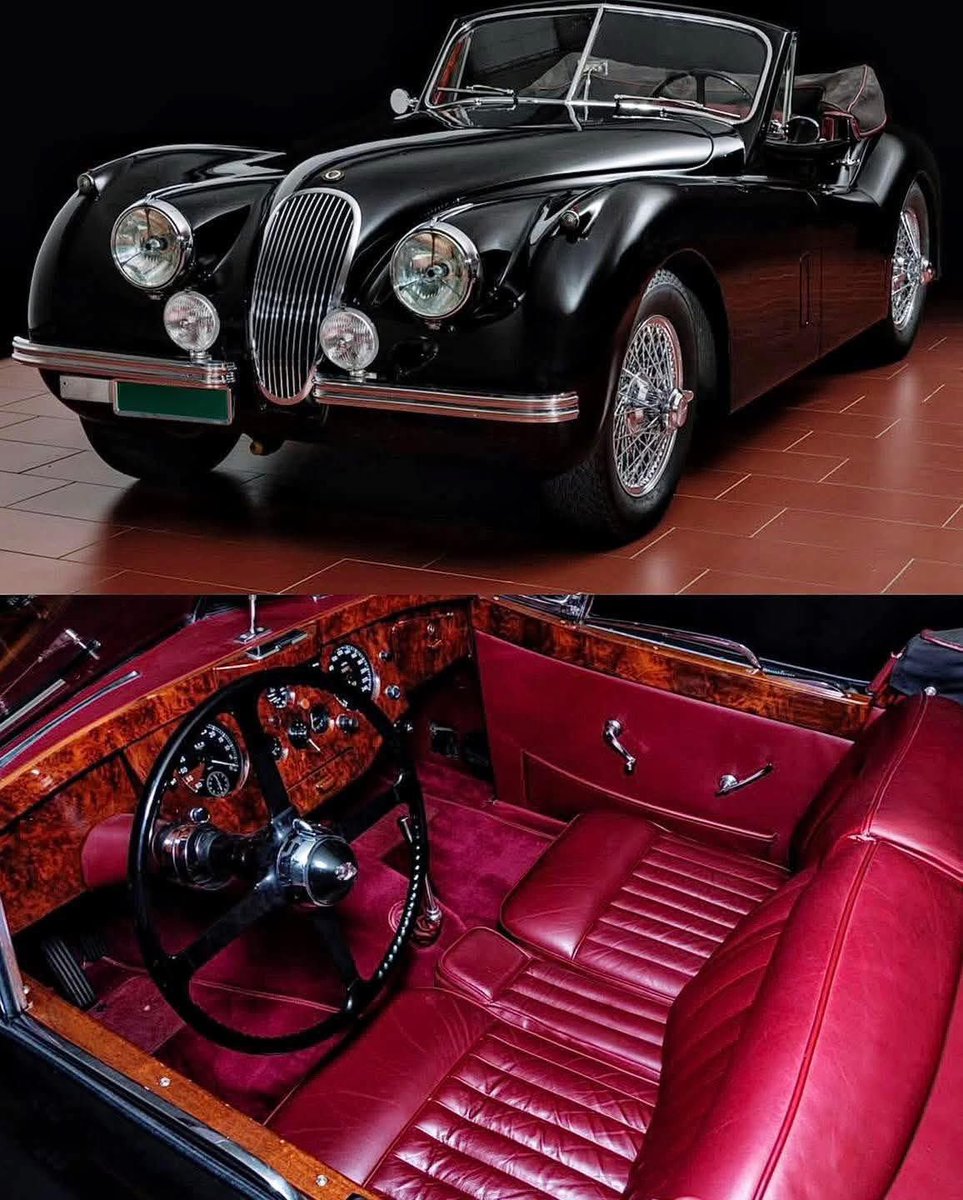 JagmansM's tweet image. Jaguar XK120 Drophead Coupe’