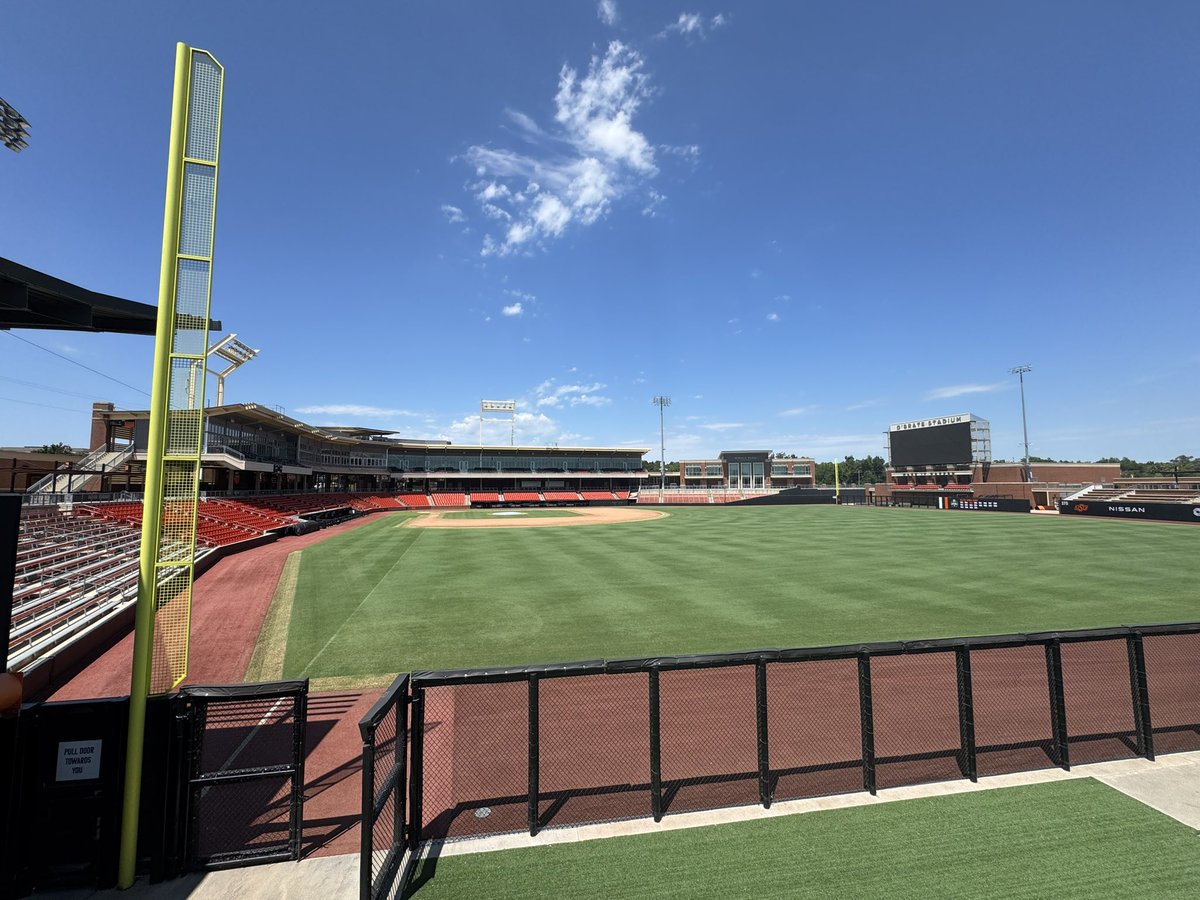 Micah_CBC's tweet image. 🚨New ballpark visit🚨
🏟️O’Brate Stadium
📍 Stillwater, OK
Home of @OSUBaseball
FINALLY checking this gem off the list. Now to catch a game here soon.