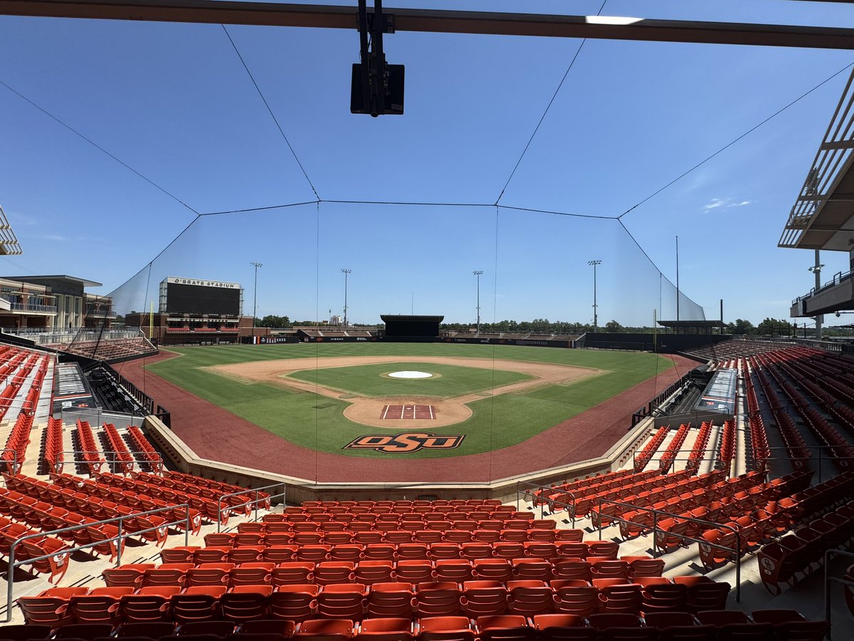 Micah_CBC's tweet image. 🚨New ballpark visit🚨
🏟️O’Brate Stadium
📍 Stillwater, OK
Home of @OSUBaseball
FINALLY checking this gem off the list. Now to catch a game here soon.