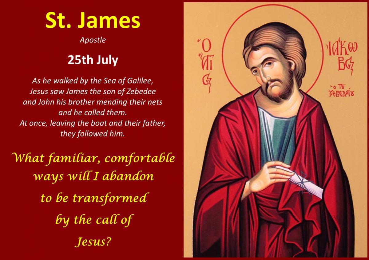 CatholicCowboy0's tweet image. Today is the Feast Day of St. James the Greater! He was a disciple of Christ and was in His inner circle along with St. Pope Peter and his brother, St. John. He witnessed significant events such as the Transfiguration (Matthew 17:1-9), the raising of Jairus’s daughter (Mark…