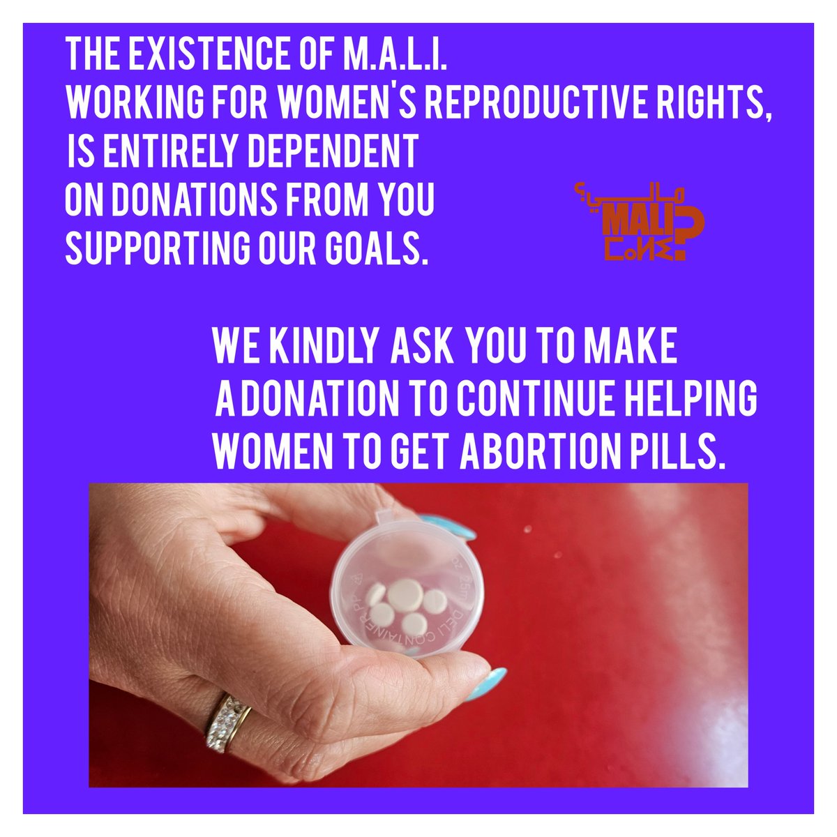 MALImaroc's tweet image. THANK YOU! 🙏🏽
#Morocco #abortionpills
More informations ⤵️ medium.com/@MALImaroc/abo…