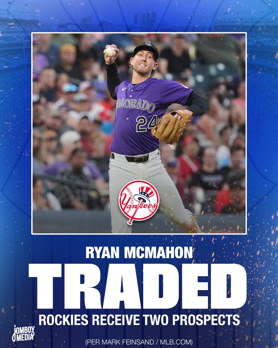 The Yankees have their third baseman and it's Ryan McMahon