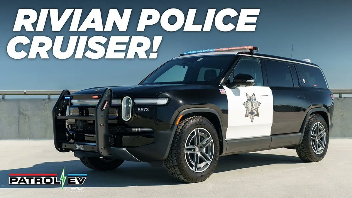 This Police Patrol Upfit is ready for duty! #Rivian for Service - <a href="/WhelenEng/">Whelen Engineering</a> x PatrolEV.com 
youtu.be/XHZYa0rbBwI