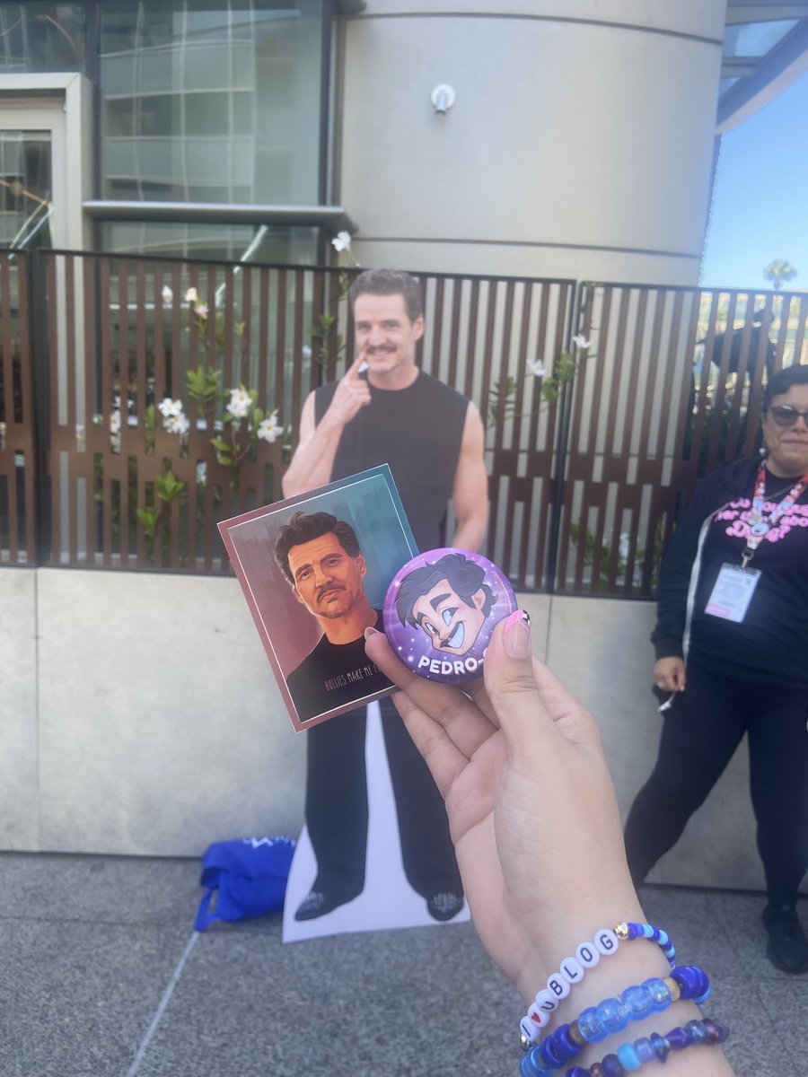 MelisaurRex's tweet image. #PedroCon is definitely the way to start the day @SD_Comic_Con