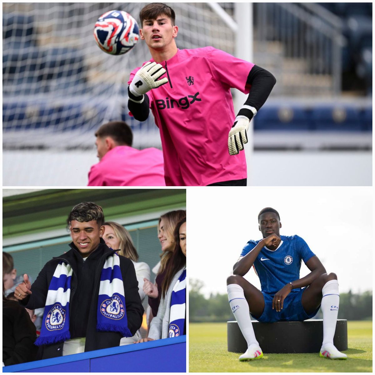 FromTheShedEnd's tweet image. 🚨 Goalkeeper Mike Penders, midfielder Kendry Paez and defender Mamadou Sarr are the three currently expected to join partner club Strasbourg - also owned by Todd Boehly and Clearlake Capital - on loan. #CFC
(@NizaarKinsella)