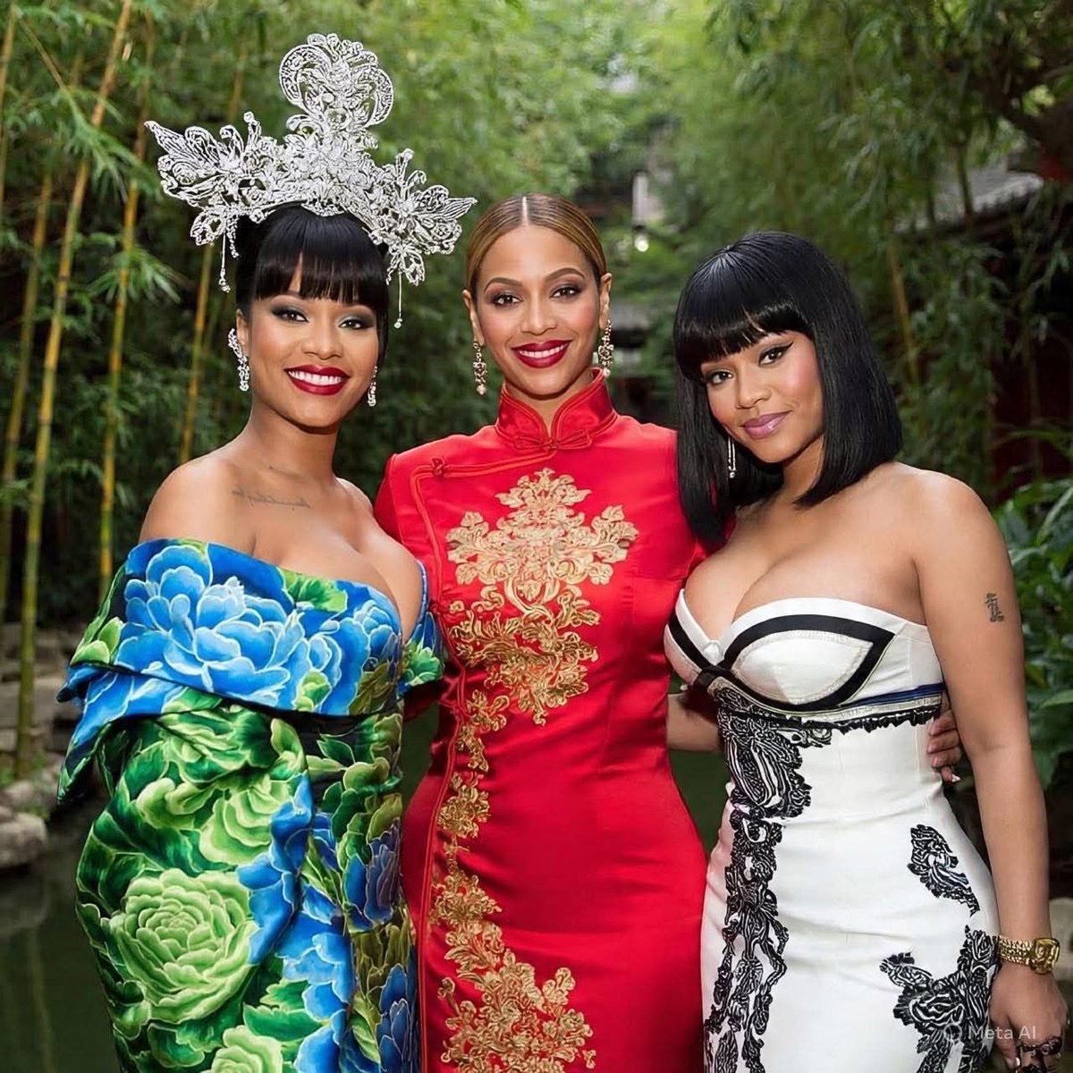 cloreey443's tweet image. I don’t know but it something about the presence and the way #Beyoncé and #FaithEvans carries themselves that fascinates me. The women next to them seems extraordinary to fr! Beautiful black women with class!