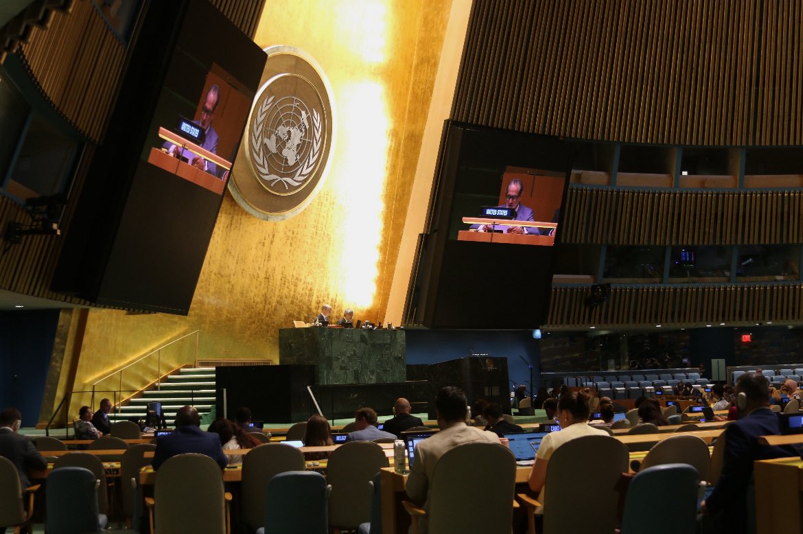 UNOHRLLS's tweet image. 📣 A milestone for #LLDCs!
Today, @UN General Assembly established an International Day for Landlocked Developing Countries #LLDCs. 

This recognition comes at a pivotal time as we head to #LLDC3 in Awaza❗️

➡️Learn more abt LLDCs &amp;amp; their challenges;
un.org/ohrlls/content…