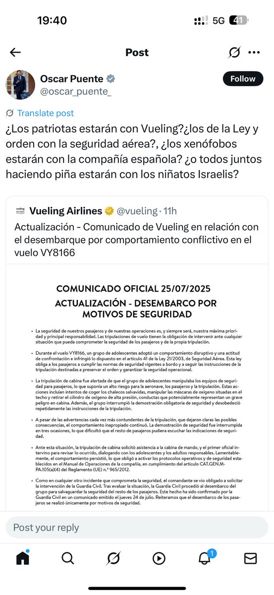 Me indigna que un ministro del Gobierno llame “niñatos israelís” a unos adolescentes franceses. ¿Qué aporta atribuirles una falsa nacionalidad además de demostrar un profundo antisemitismo? ¿Qué insinúa con ese tono?

Los responsables públicos no deberían usar supuestas