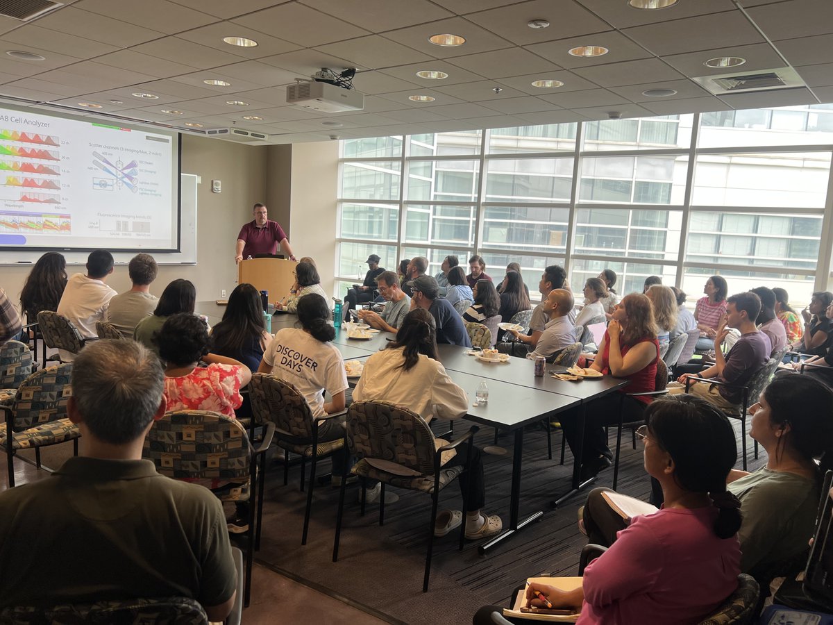 caseccc's tweet image. We had a full house today as we welcomed @BDBiosciences to launch our brand new FACSDiscover A8 Cell Analyzer! We’re proud to be one of the first institutions in the Midwest to bring this technology in-house and can’t wait to see the discoveries it helps unlock.