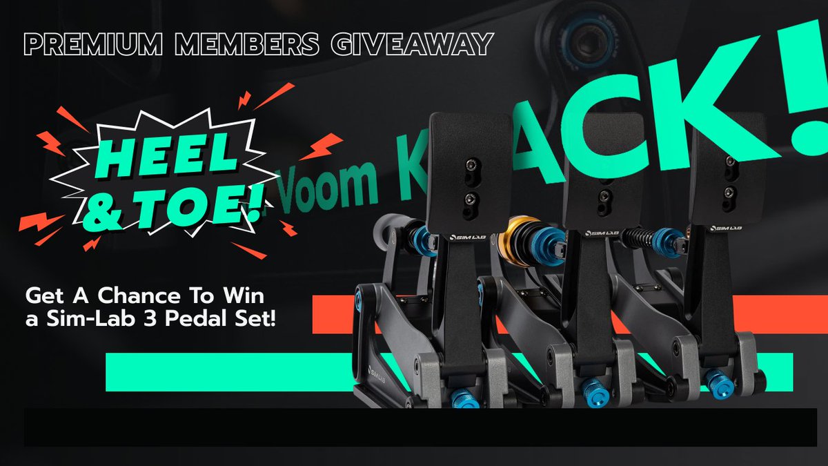 OverTake_gg's tweet image. 🔥 You know what time it is: We are giving away a @EuSimlab pedal set to our Premium Members again, but this time, it's for all the classic car lovers and includes the clutch 😮
📰 Here's all you need to know about the giveaway: overtake.gg/news/overtake-…