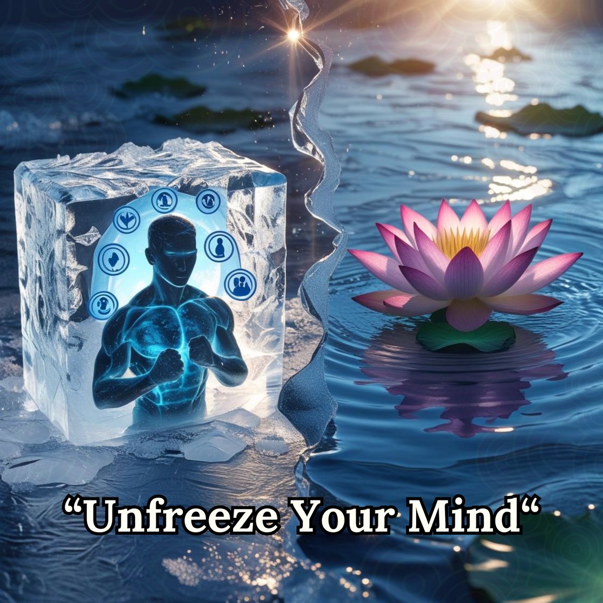 PemaZeje's tweet image. Unfreeze Your Mind 🧊
When everyday life’s ups and downs—craving praise, avoiding criticism, chasing success, or fearing failure—overwhelm us, our minds become stuck. These obsessions freeze our thoughts. By letting go of rigid ideas and judgments, you allow your mind to flow…