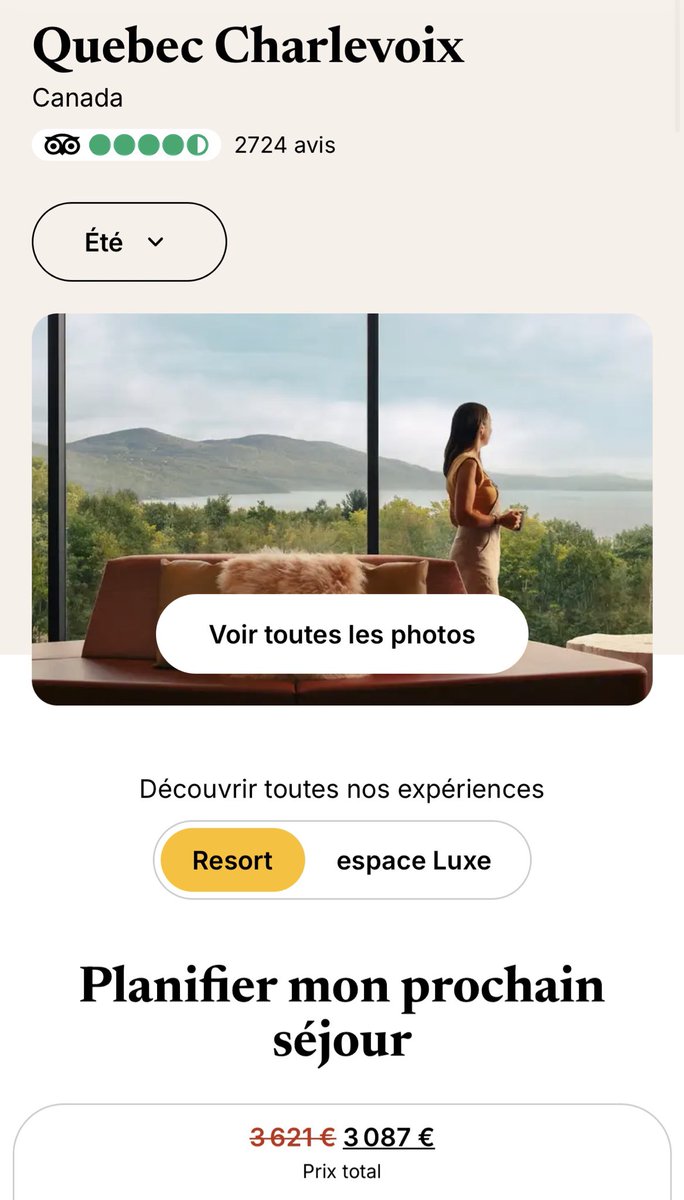 « Gna gna gna les français ne restent pas en France pour les vacances »

1 semaine au Club Med pour 2 adultes + 1 bébé en Charente Maritime c’est :
2x plus cher que Marbella
3x plus cher que le Québec

Allez vous faire …. ☺️

PS : Pour le même prix c’est 2 semaines à Miami dans
