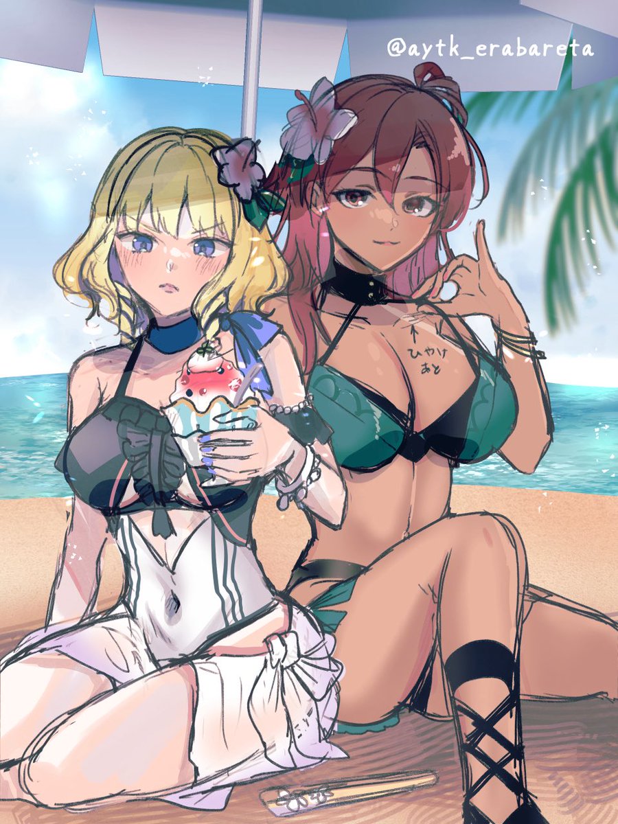 aytk_erabareta's tweet image. 風花雪月6周年の中恐縮なのですが、ハピコニのラフを置いてもよろしいでしょうか