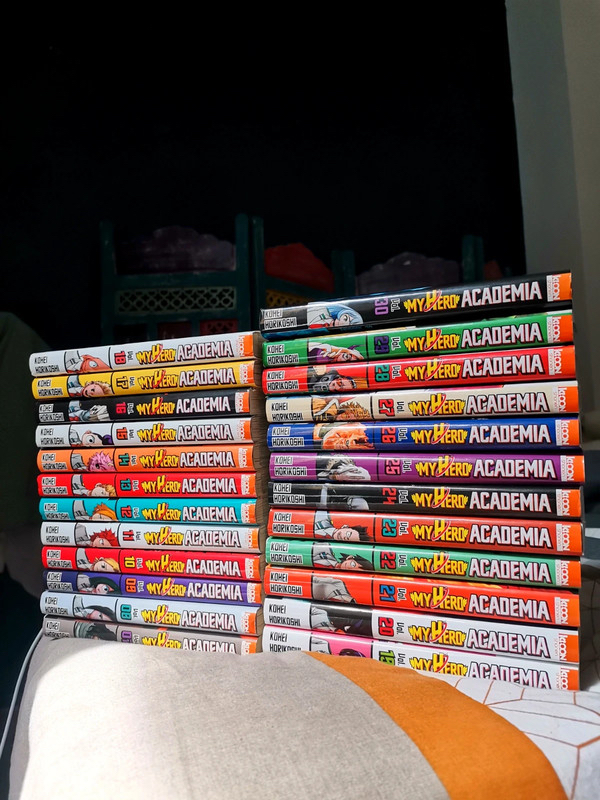 LelouchTsundoku's tweet image. 📚 24 tomes My Hero Academia (7 à 30)
💸 53 €
🔗 vinted.fr/items/67498091…
24 tomes MHA du tome 7 au tome 30, achat en lot de préférence mais si vous vous posez Toutes questions n'hésitez pas☺️