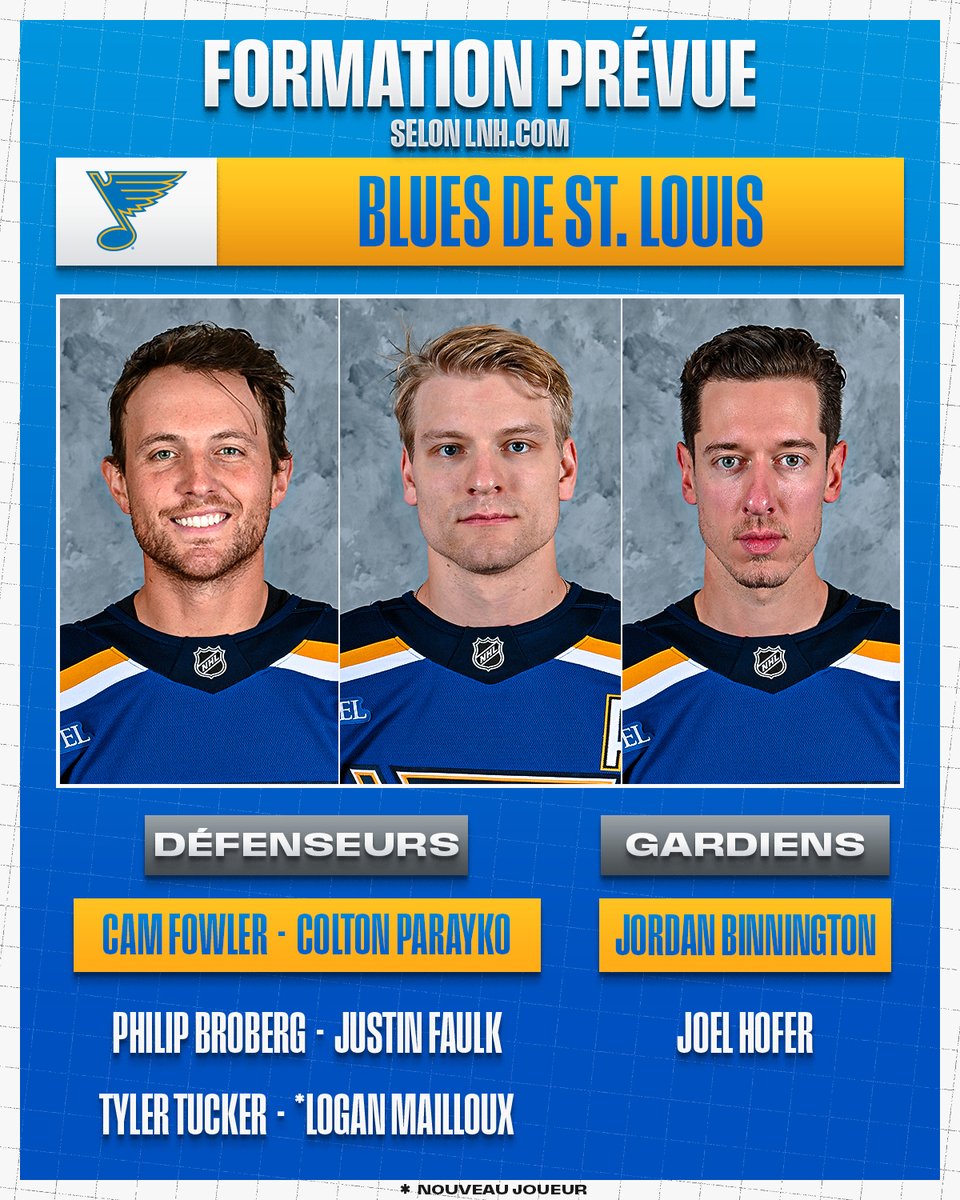 LNH_FR's tweet image. Cette formation des Blues a-t-elle ce qu'il faut pour accéder à nouveau aux séries éliminatoires en 2025-26? 🎵
📝: nhl.com/fr/news/direct…