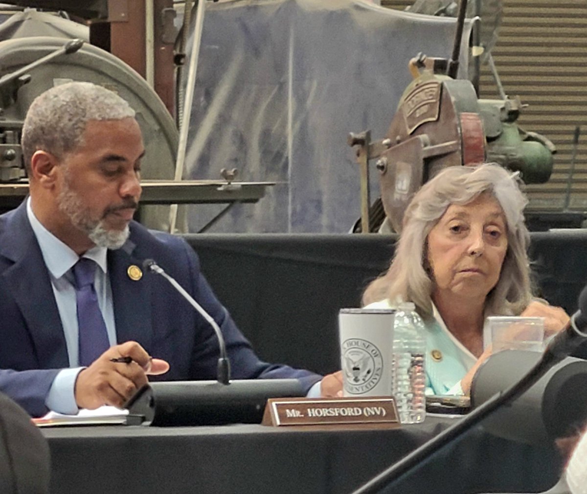 ScottWaller10's tweet image. Dixie Dina Titus and Lazy Steven Horsford couldn't be more bored as Nevada citizens report how pleased they are with The One, Big Beautiful Bill will help Las Vegas voters.