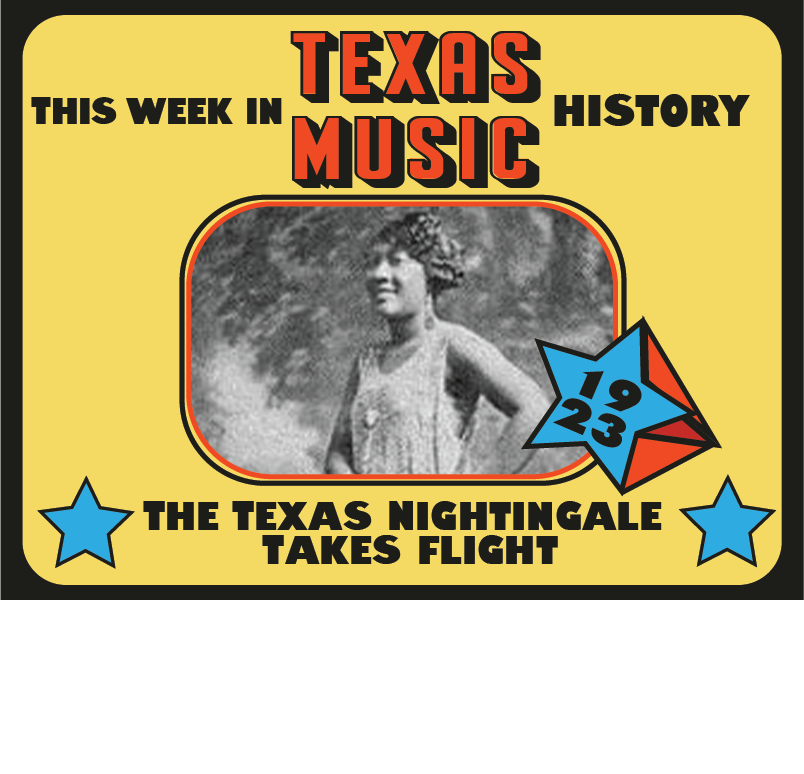 KUTX's tweet image. This week in Texas music history, the Texas Nightingale takes flight.
Sponsored by @BraneAudio
Read: kutx.org/this-week-in-t…