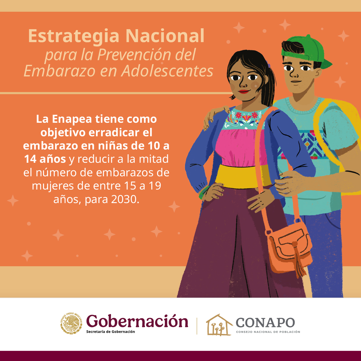 CONAPO_mx's tweet image. #¿SabíasQué?
La Estrategia Nacional para la Prevención del Embarazo en Adolescentes cuenta con la participación de dependencias en los tres órdenes de gobierno, organizaciones de la sociedad civil, organismos internacionales y academia.
#Enapea