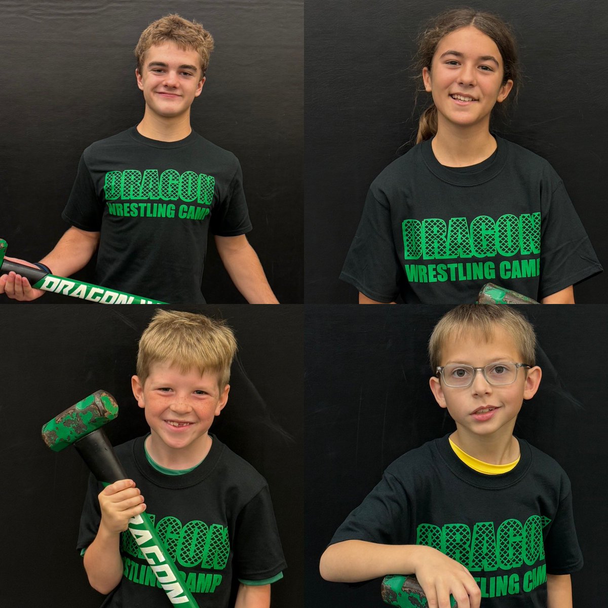 Dragon Wrestling🐉 (@dragonwrestling) on Twitter photo S/O to our HAMMER🔨AWARD winners for <a href="/DragonWrestling/">Dragon Wrestling🐉</a> Camp DAY 4!
⭐️ Landry
⭐️ Lucas
⭐️ Bella
⭐️ SJ
<a href="/CABCSLC/">CABC</a> <a href="/SLCAthletics/">Carroll Dragons</a> <a href="/carrollisd/">Carroll ISD</a> <a href="/PCnowisthetime/">Performance Course</a> S/O to our HAMMER🔨AWARD winners for <a href="/DragonWrestling/">Dragon Wrestling🐉</a> Camp DAY 4!
⭐️ Landry
⭐️ Lucas
⭐️ Bella
⭐️ SJ
<a href="/CABCSLC/">CABC</a> <a href="/SLCAthletics/">Carroll Dragons</a> <a href="/carrollisd/">Carroll ISD</a> <a href="/PCnowisthetime/">Performance Course</a>