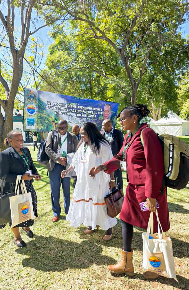 🇰🇪🇿🇼 Honored to lead the Republic of Kenya delegation at Ramsar COP15 in Victoria Falls, Zimbabwe — where nations have come together under the theme "Protecting Wetlands for Our Common Future." 🌍💧

Kenya, under the leadership of H.E. Dr. William S. Ruto, remains steadfast in