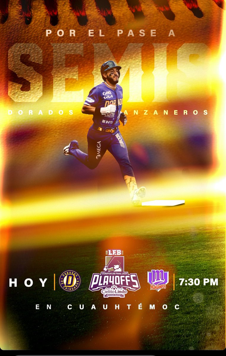 Rod_Mat_'s tweet image. Vamonos a Cuahu 🚘🛣!!
#DoradosChih ⚾
#Playoffs #LEB
Los hacemos puré 🍎 o nos empatan la serie!! 😅