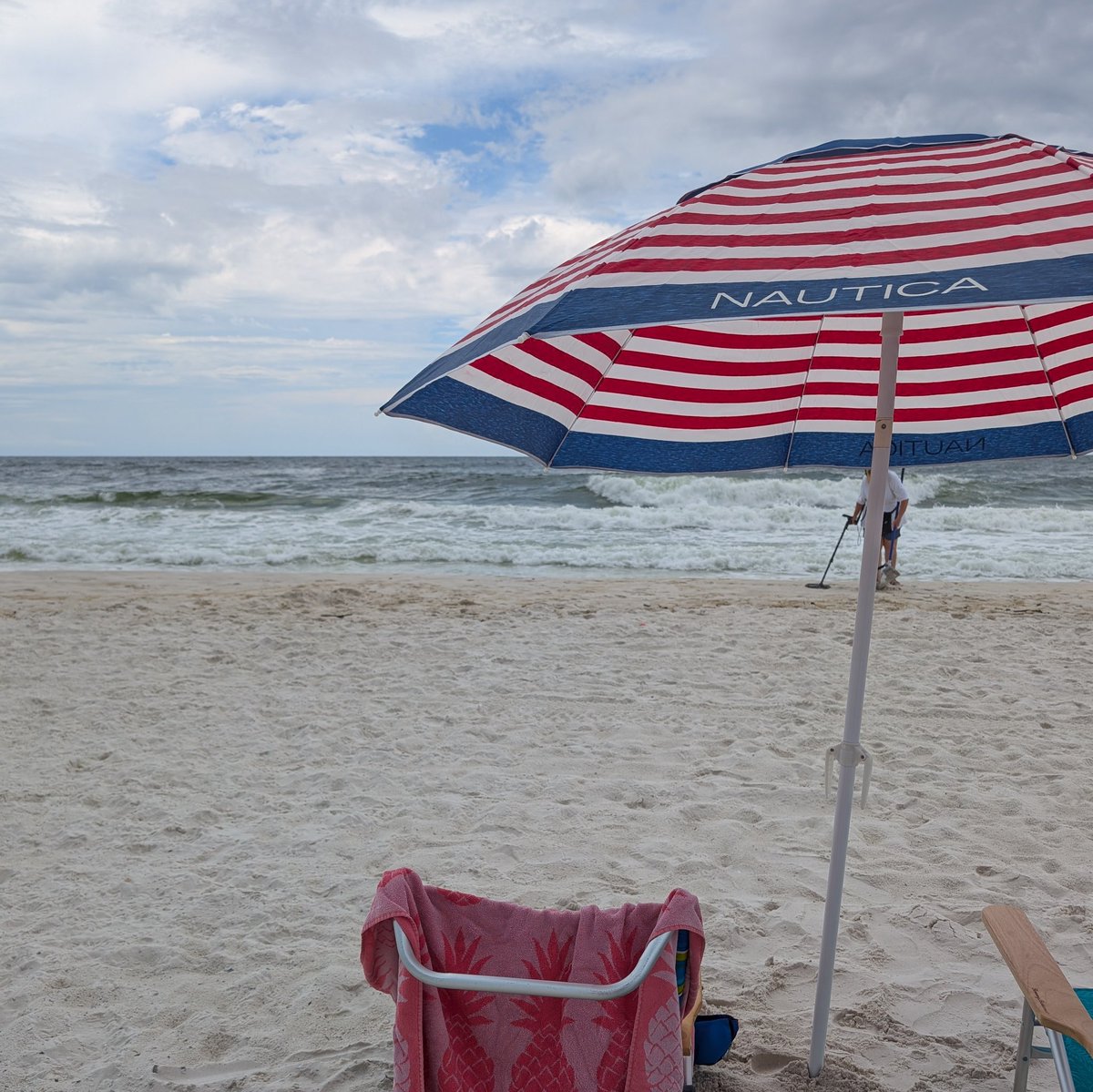 Big beautiful Gulf of America! My home for the next week. 🇺🇲🏖️🌊🩴
