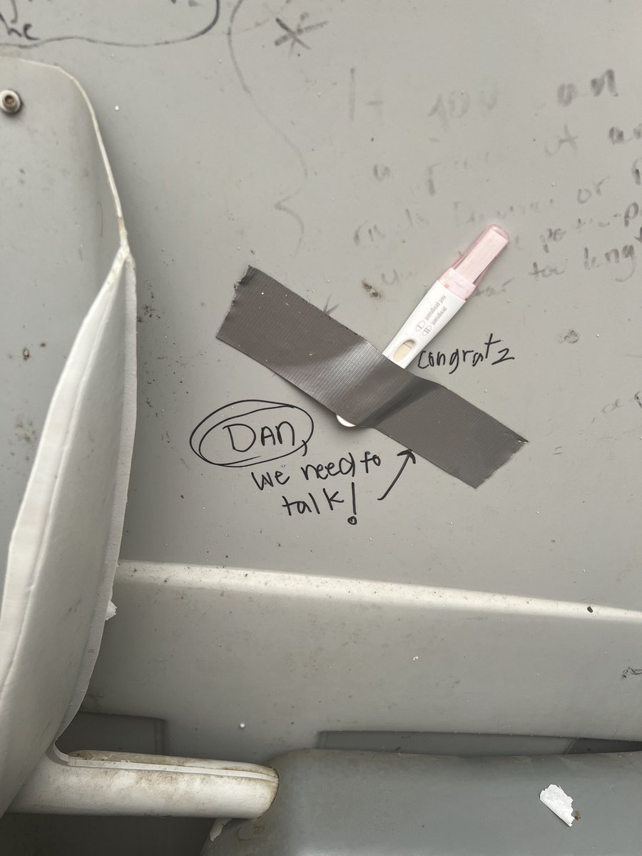 craigmacdermott's tweet image. This is immediately in the portapotty hall of fame
