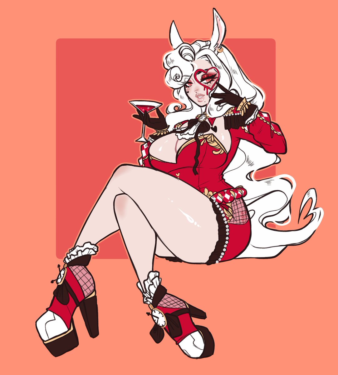 coyfaee's tweet image. semi chii for @SweetBunAnarchy ❤️
this character design is so good oml