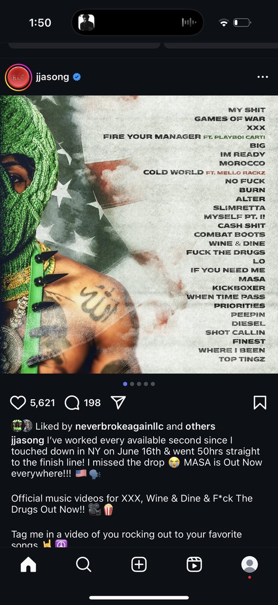 switchemjay's tweet image. So ur telling me this album was made in one month. Whats the point in rushing an album out the tour doesn’t start for another few months? Why not take more time out to put something out of more quality