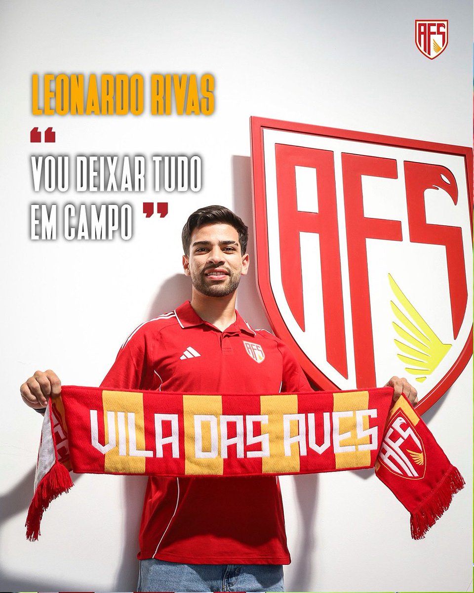 Ramirofutbolpy's tweet image. 🚨🇵🇹 | AVS Futebol SAD presentó oficialmente a Daniel Rivas.
⁉️¿Opiniones?
-#RamiroArandafutbolpy