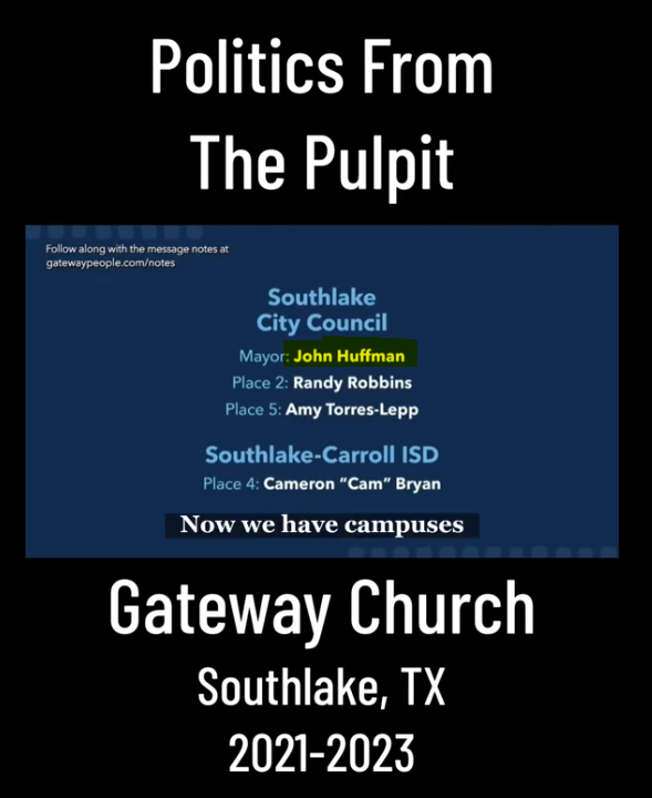 DEI_Champion's tweet image. Remember, indicted child rapist Robert Morris of Gateway Church in Southlake, TX endorsed John Huffman who is currently running for TX State Senate District 9. @SouthlakeIndep1