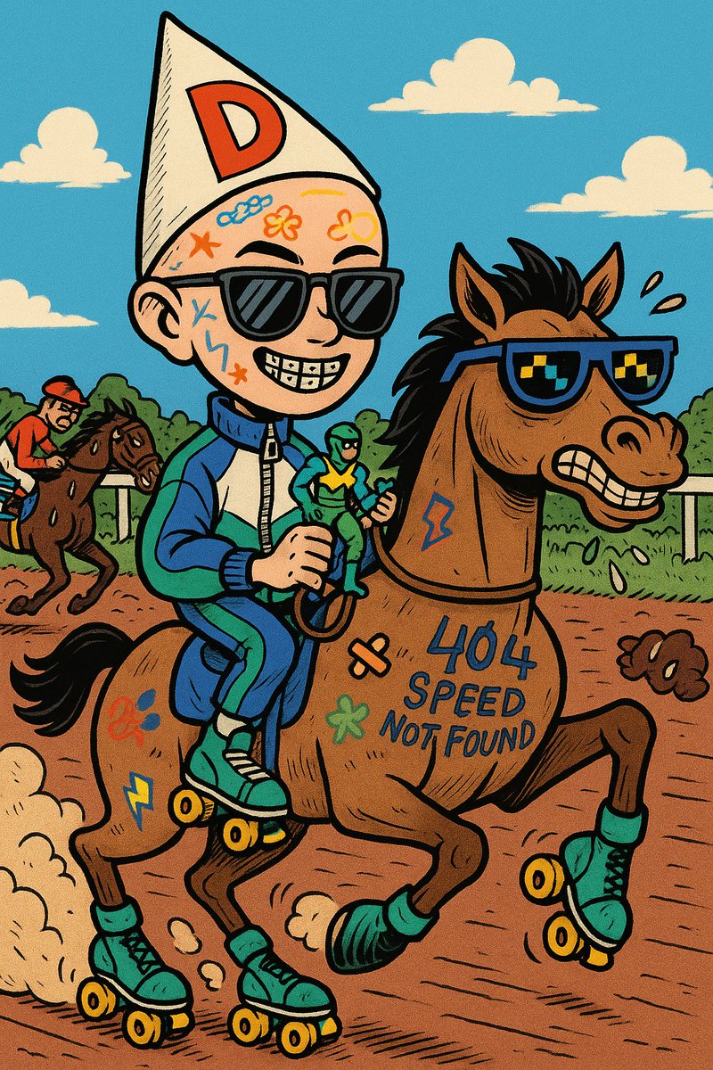 It looks like <a href="/TheMisfits___/">TheMisfits</a> are going to the races!! 🏇💨💨💨

Shoutout to <a href="/BitcoinDerby/">Bitcoin Derby</a> 💥